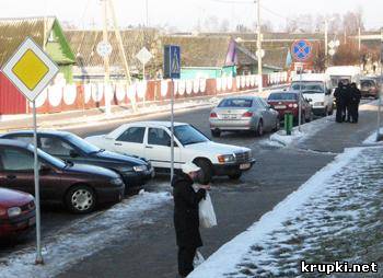 Усилен контроль за дорожным движением возле рынка г. Крпуки, в связи с вводом новой автостоянки