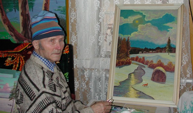 В Крупках прошел вечер памяти художника Алексея Гамина